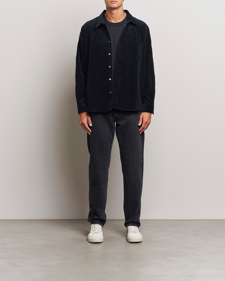 Herren | Hemden | FRAME | Relaxed Corduroy Overshirt Dark Navy