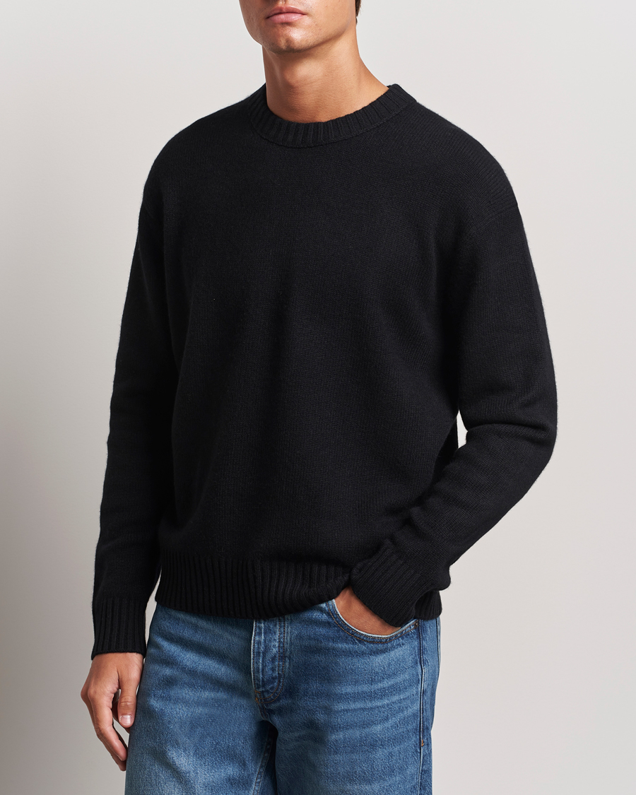Herren | Pullover | FRAME | Cashmere Sweater Noir