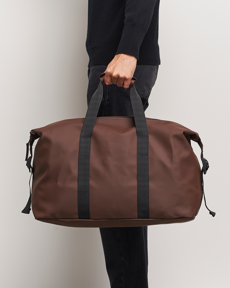 Herren | RAINS Hilo Weekendbag Frame Brown | RAINS | Hilo Weekendbag Frame Brown