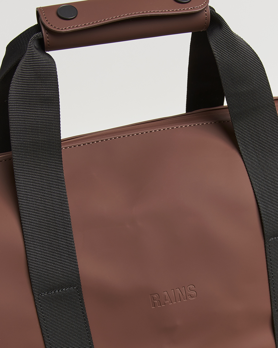 Herren | RAINS Hilo Weekendbag Frame Brown | RAINS | Hilo Weekendbag Frame Brown