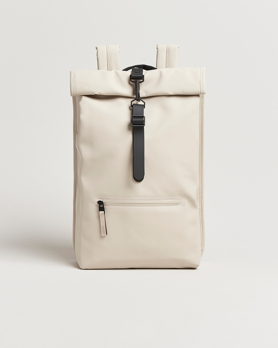 Herren | RAINS Rolltop Rucksack Dune | RAINS | Rolltop Rucksack Dune