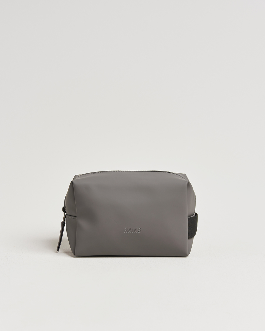 Herren | RAINS Washbag Small Grey | RAINS | Washbag Small Grey