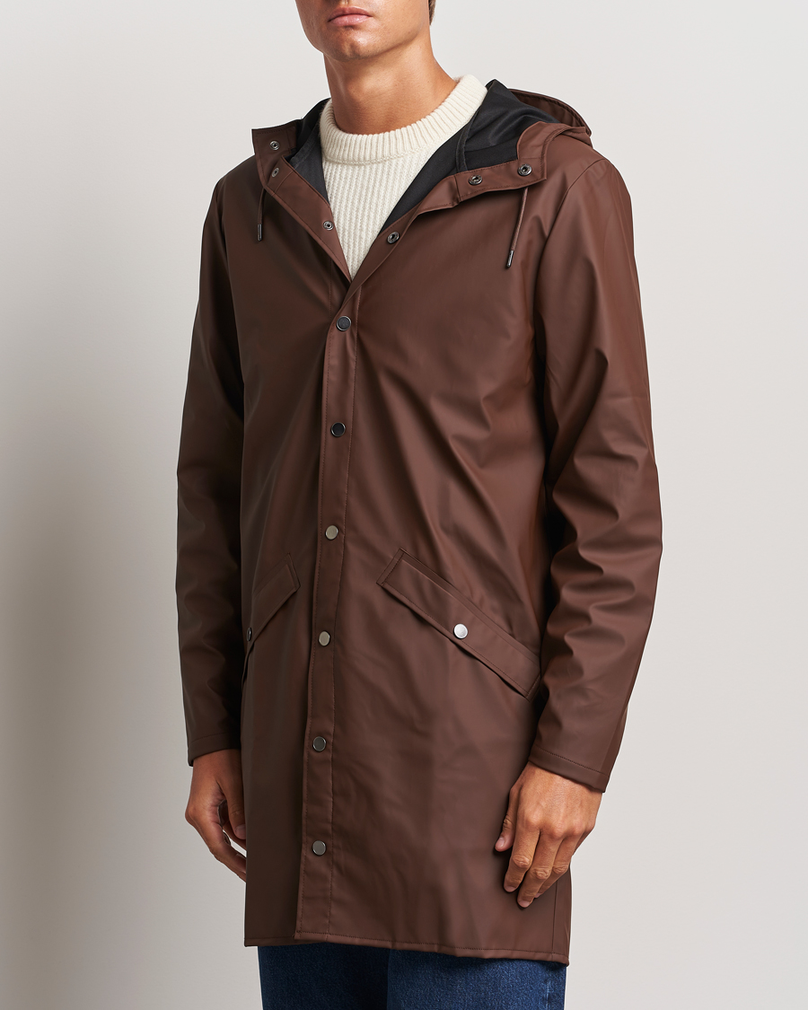 Herren | Jacken | RAINS | Long Jacket Frame Brown
