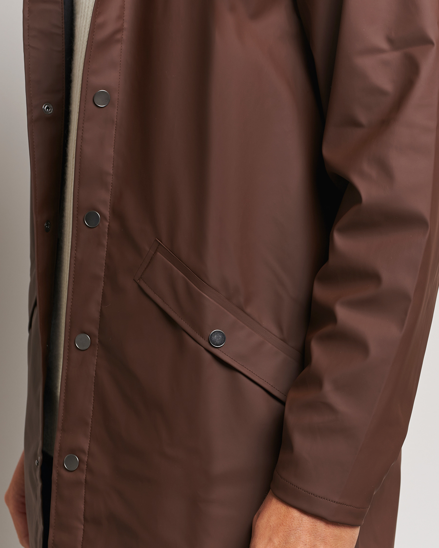 Herren | Jacken | RAINS | Long Jacket Frame Brown