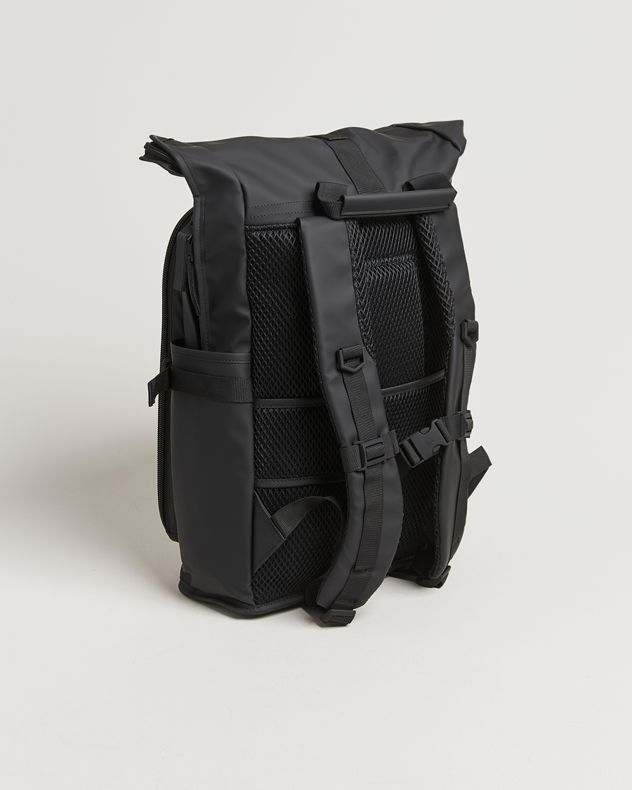 Herren | RAINS Texel Moulded Backpack Black | RAINS | Texel Moulded Backpack Black