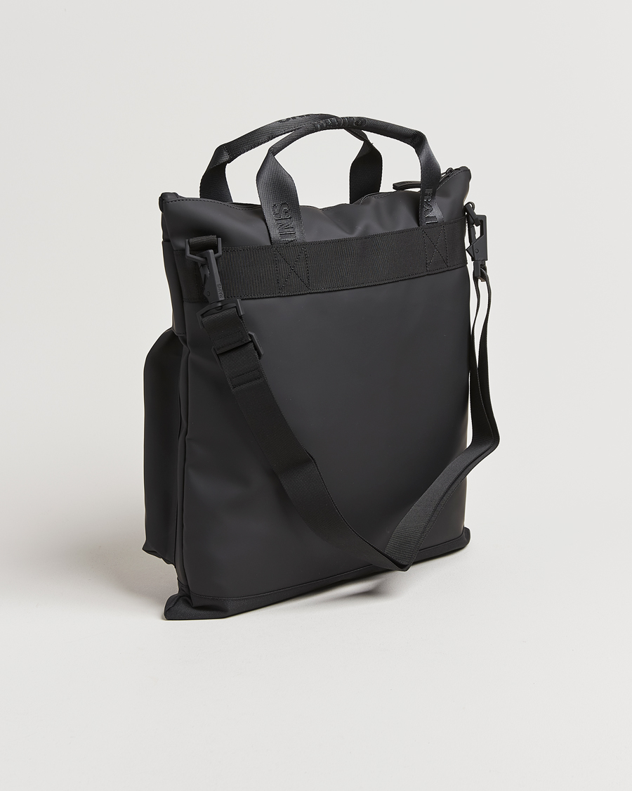 Herren | RAINS Trail Tote Bag Black | RAINS | Trail Tote Bag Black