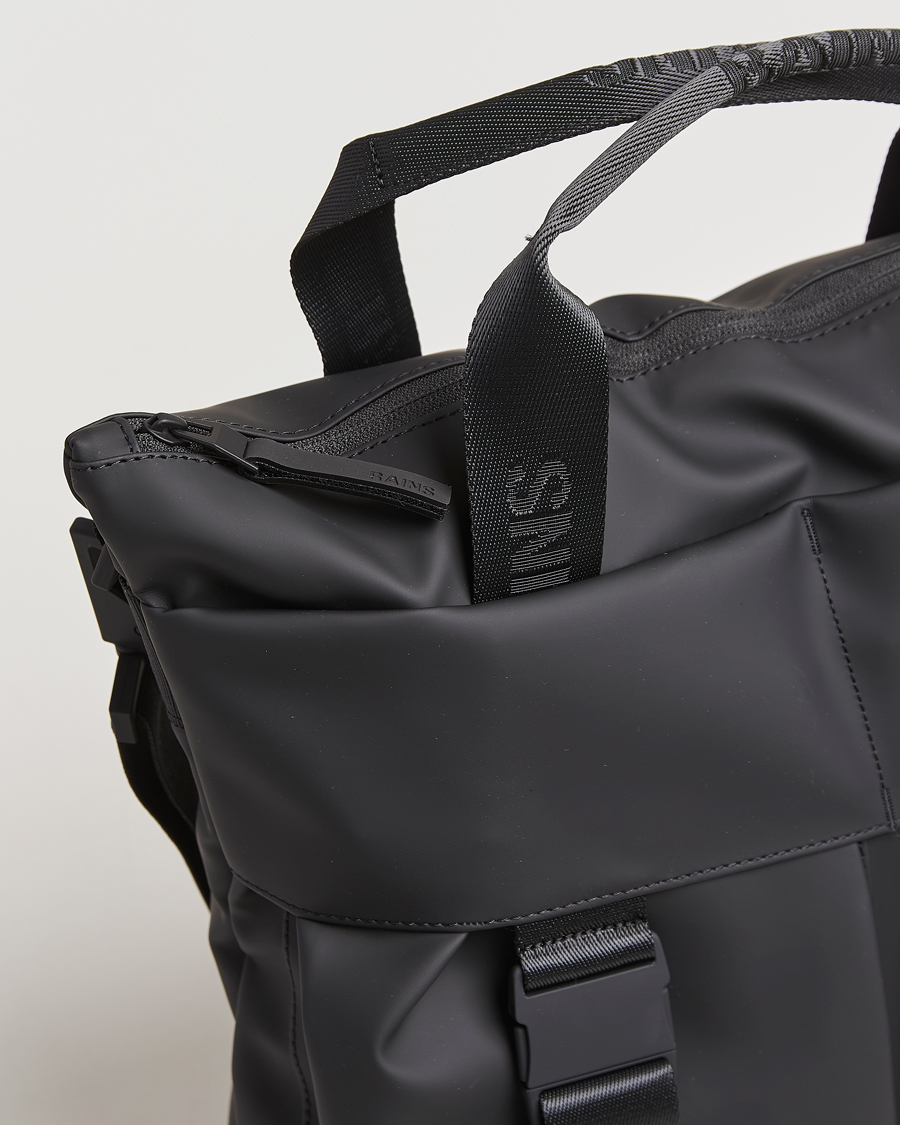 Herren | RAINS Trail Tote Bag Black | RAINS | Trail Tote Bag Black