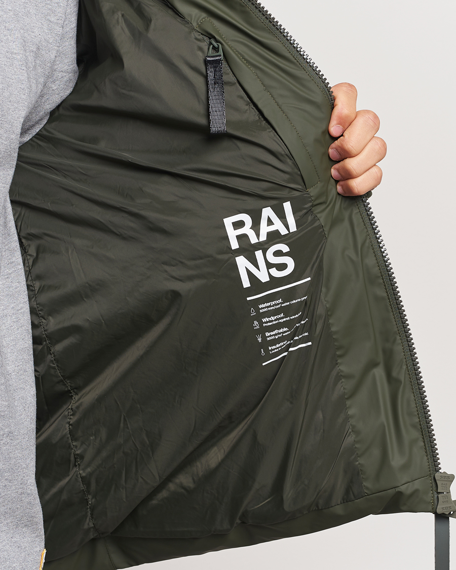 Herren | Jacken | RAINS | Alta Puffer Jacket Green