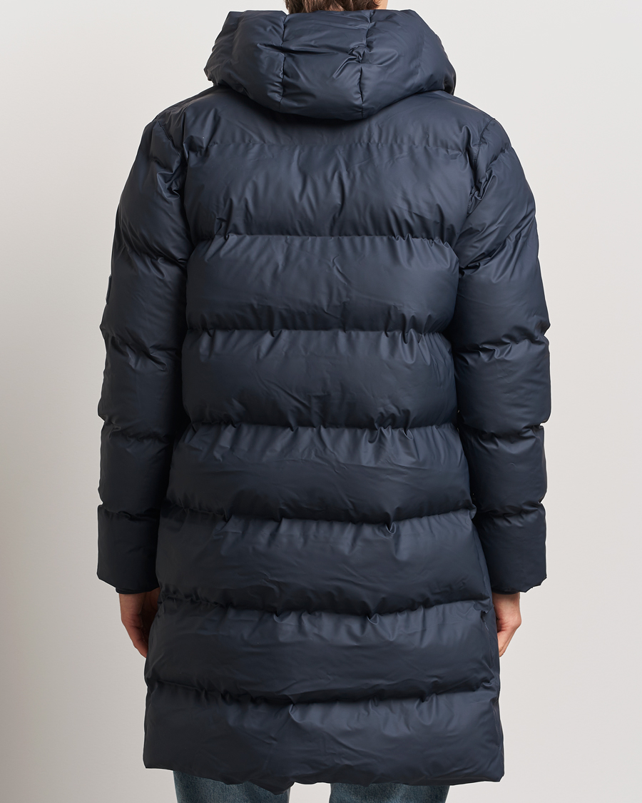 Herren | Jacken | RAINS | Alta Long Puffer Parka Navy