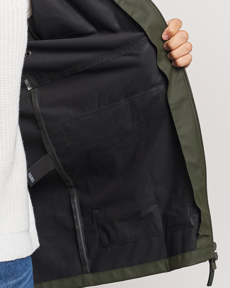 Herren | Jacken | RAINS | Cargo Long Jacket Green