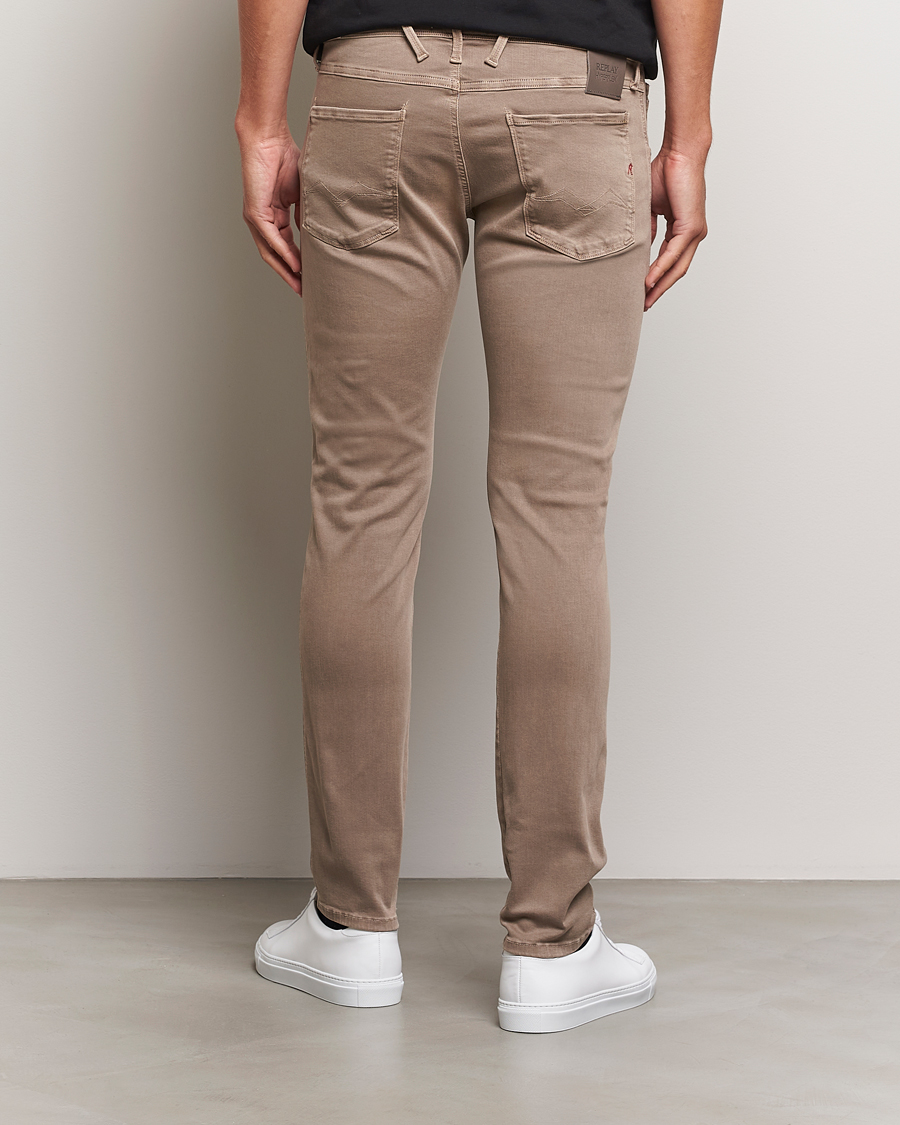 Herren | Hosen | Replay | Anbass Hyperflex X.Lite 5-Pocket Pants Sand