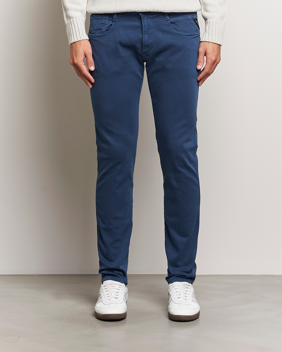 Herren | Hosen | Replay | Anbass Hyperflex X.Lite 5-Pocket Pants Faded Blue