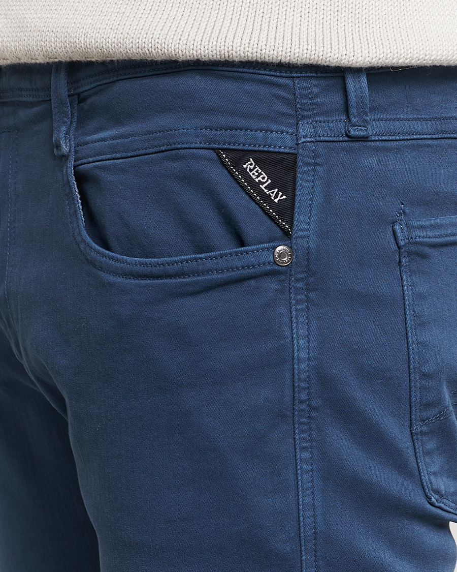 Herren | Hosen | Replay | Anbass Hyperflex X.Lite 5-Pocket Pants Faded Blue