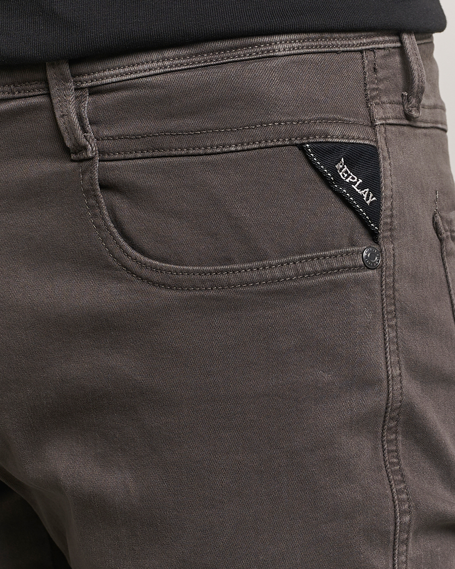 Herren | Hosen | Replay | Anbass Hyperflex X.Lite 5-Pocket Pants Wood Grey