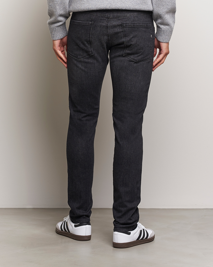 Herren | Jeans | Replay | Anbass Powerstretch Jeans Washed Black