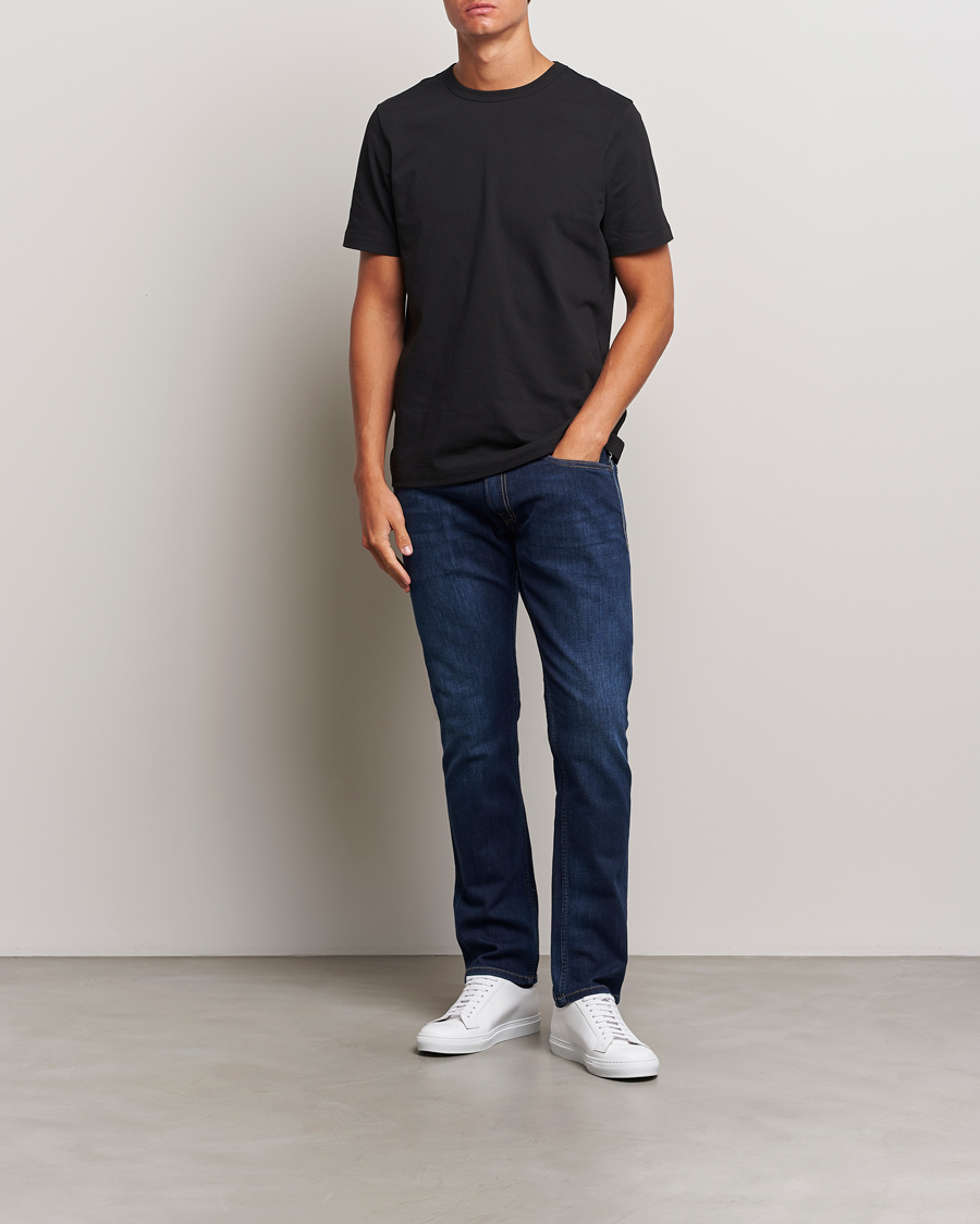 Herren | Jeans | Replay | Rocco Tapered Stretch Jeans Dark Blue