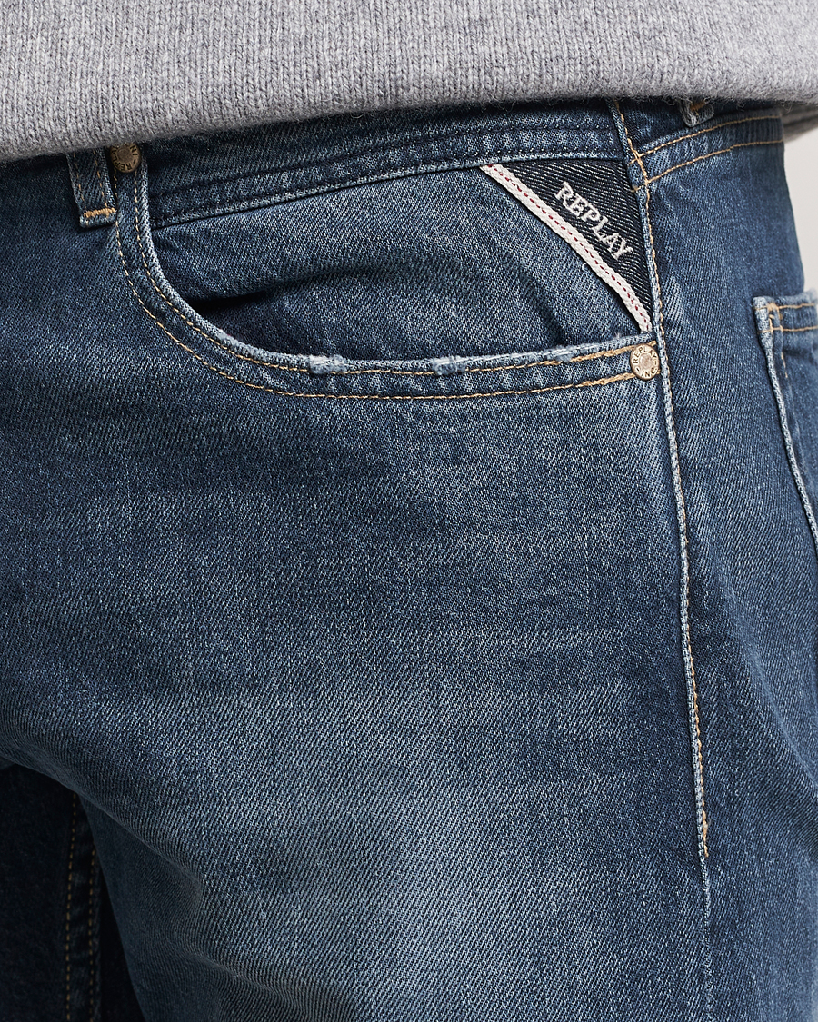Herren | Jeans | Replay | Grover Original Jeans Medium Blue