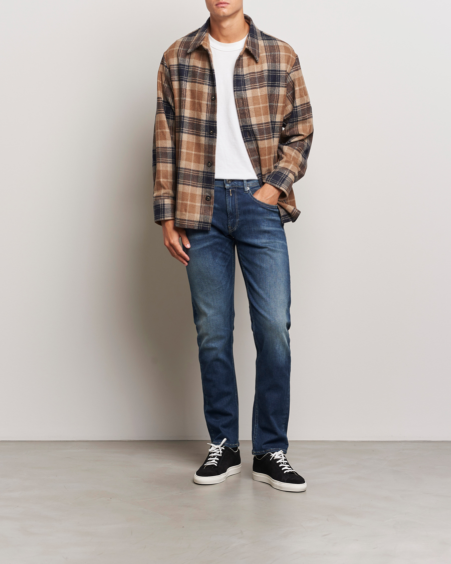 Herren | Jeans | Replay | Grover Hyperflex Dust Jeans Dark Blue