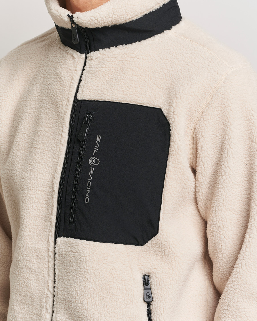 Herren | Pullover | Sail Racing | Bowman Pile Full Zip Ivory