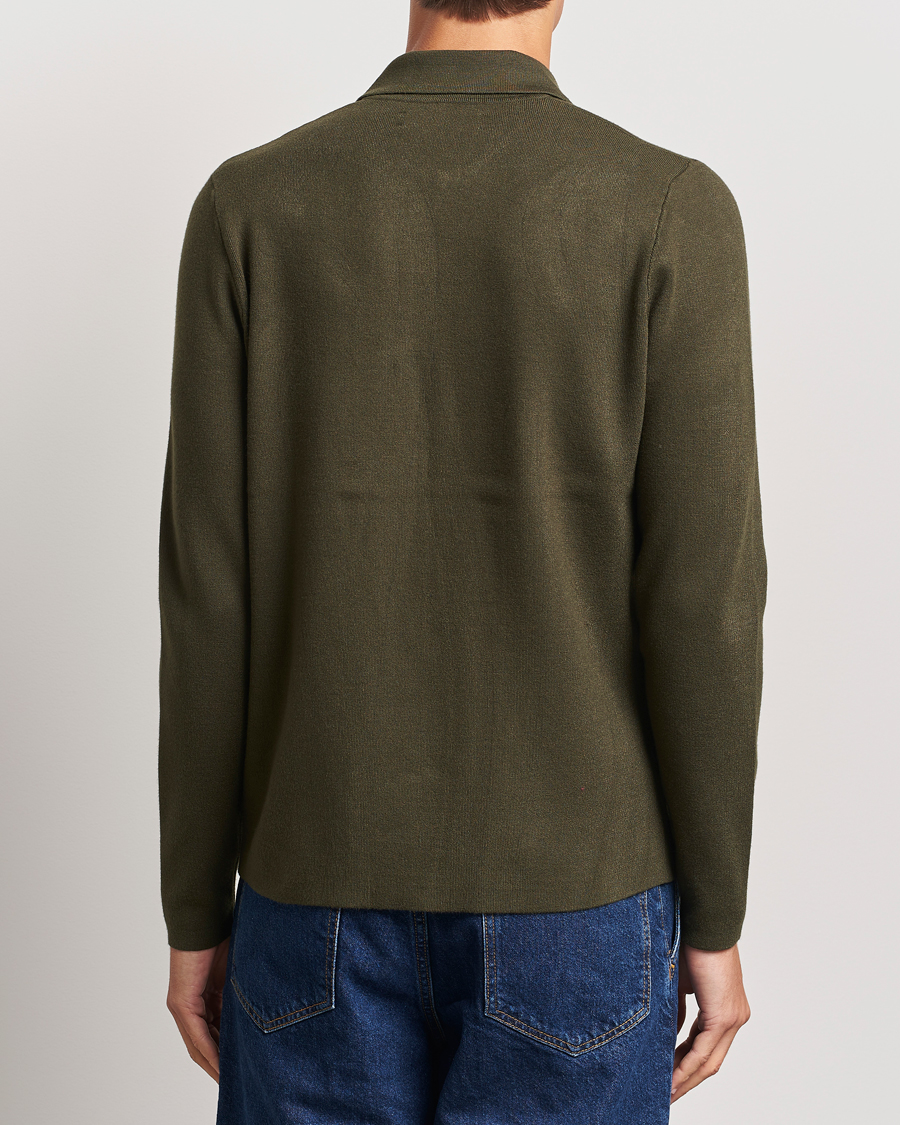 Herren | Pullover | Samsøe Samsøe | Guna Full Zip Forest Night