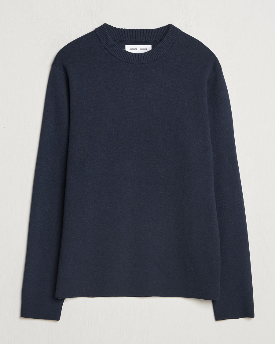 Herren | Pullover | Samsøe Samsøe | Niklas Sweater Salute Navy