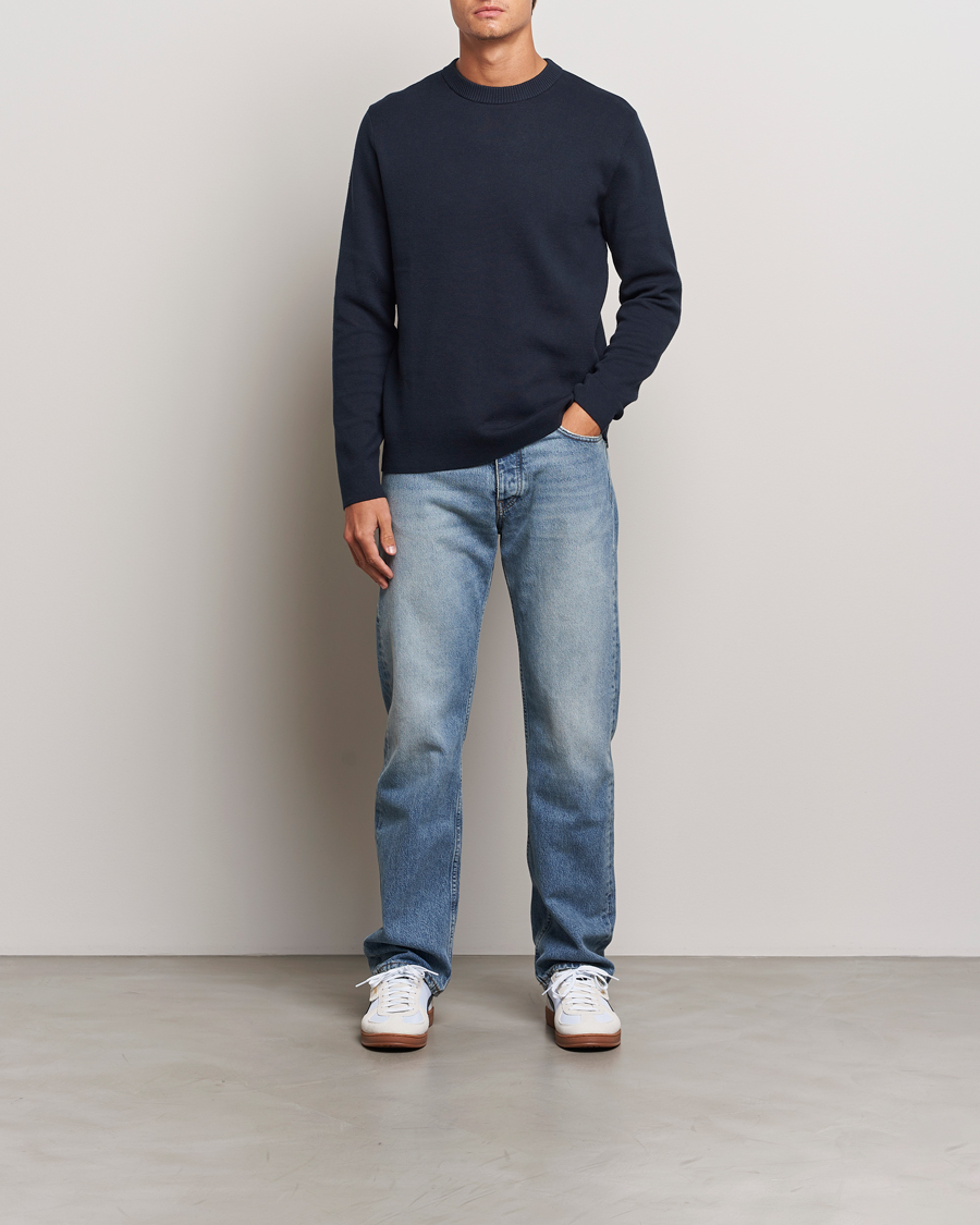 Herren | Pullover | Samsøe Samsøe | Niklas Sweater Salute Navy