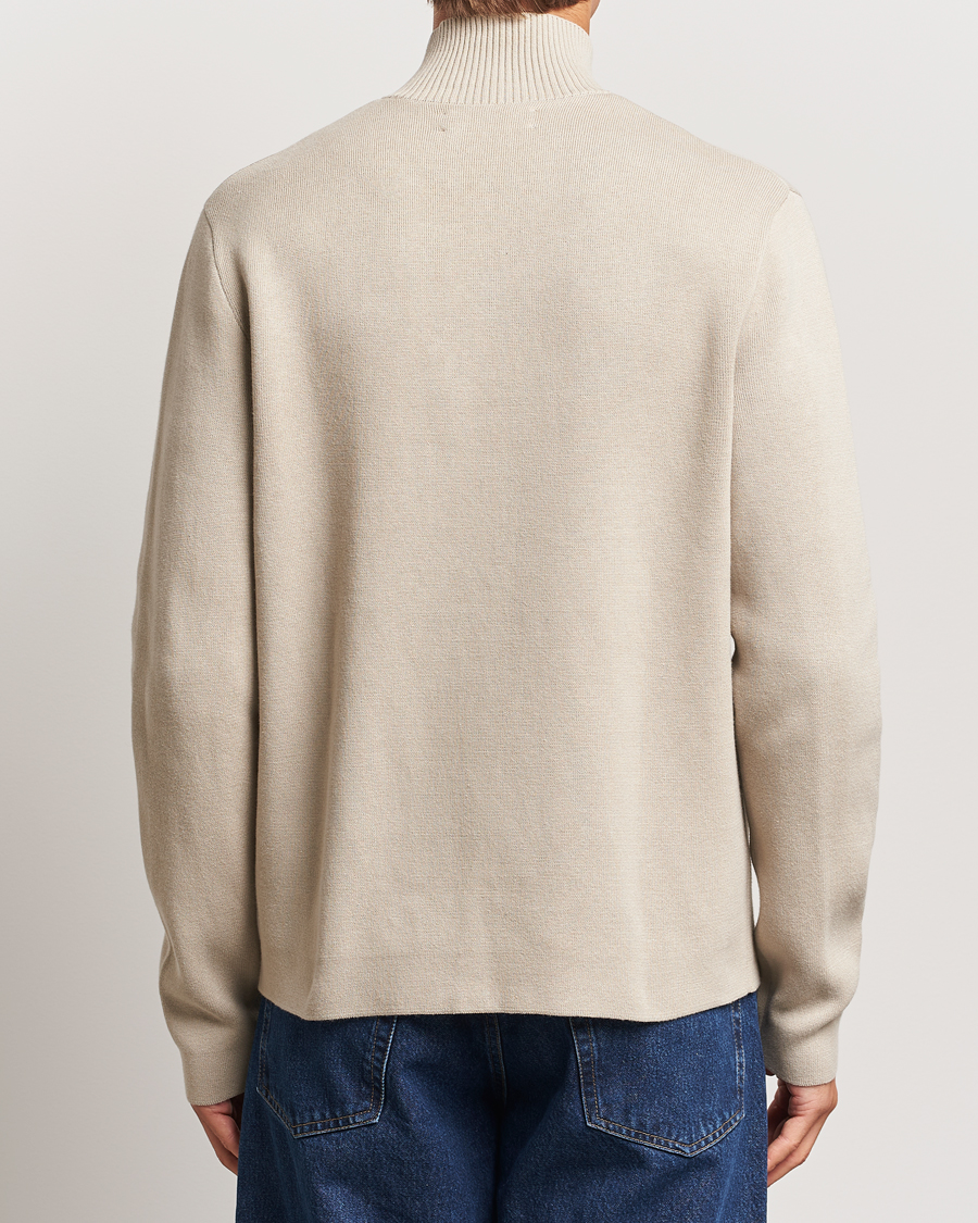 Herren | Pullover | Samsøe Samsøe | Niklas Full Zip Abbey Stone