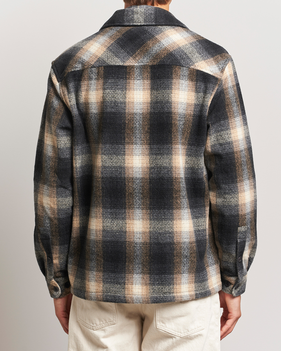 Herren | Hemden | Samsøe Samsøe | Castor Checked Overshirt Petrified Brown