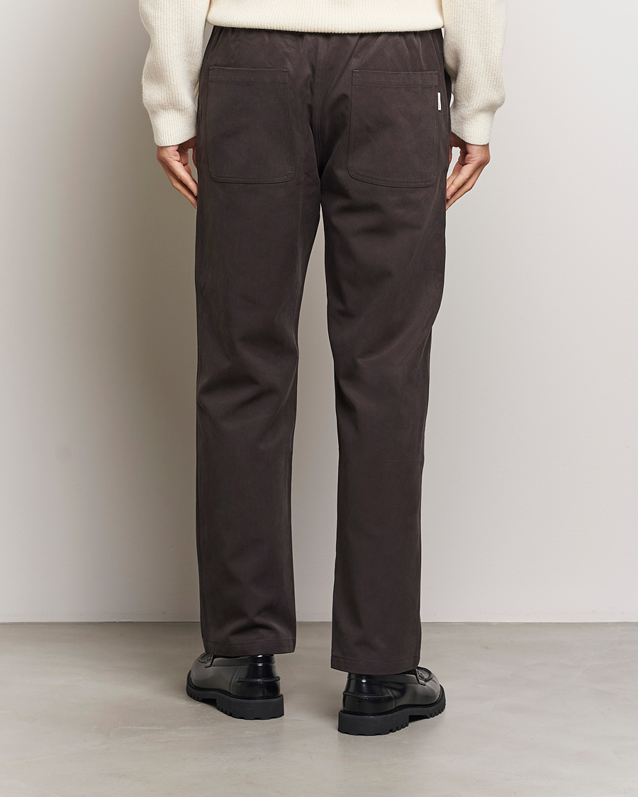 Herren | Hosen | Samsøe Samsøe | Jabari Drawstring Trousers Chocolate Brown