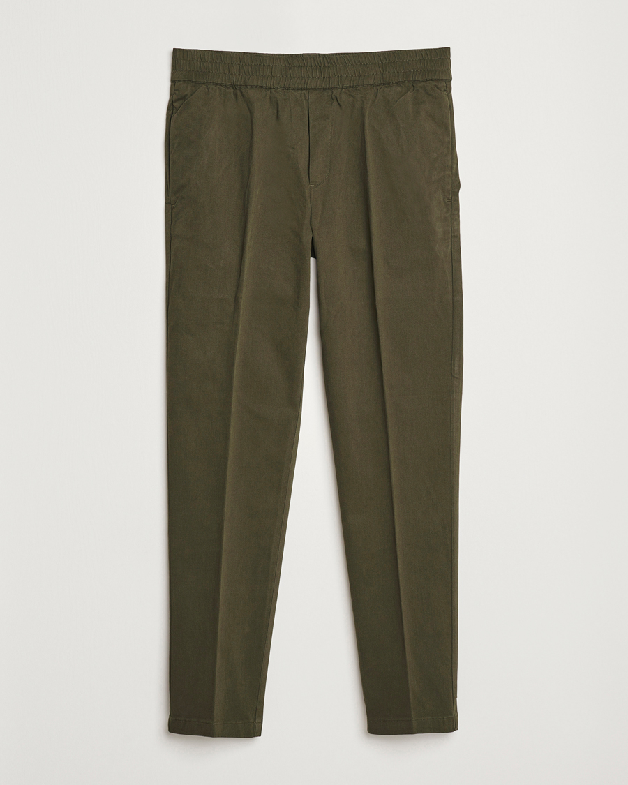Herren | Hosen | Samsøe Samsøe | Smith Drawstring Trousers Forest Night