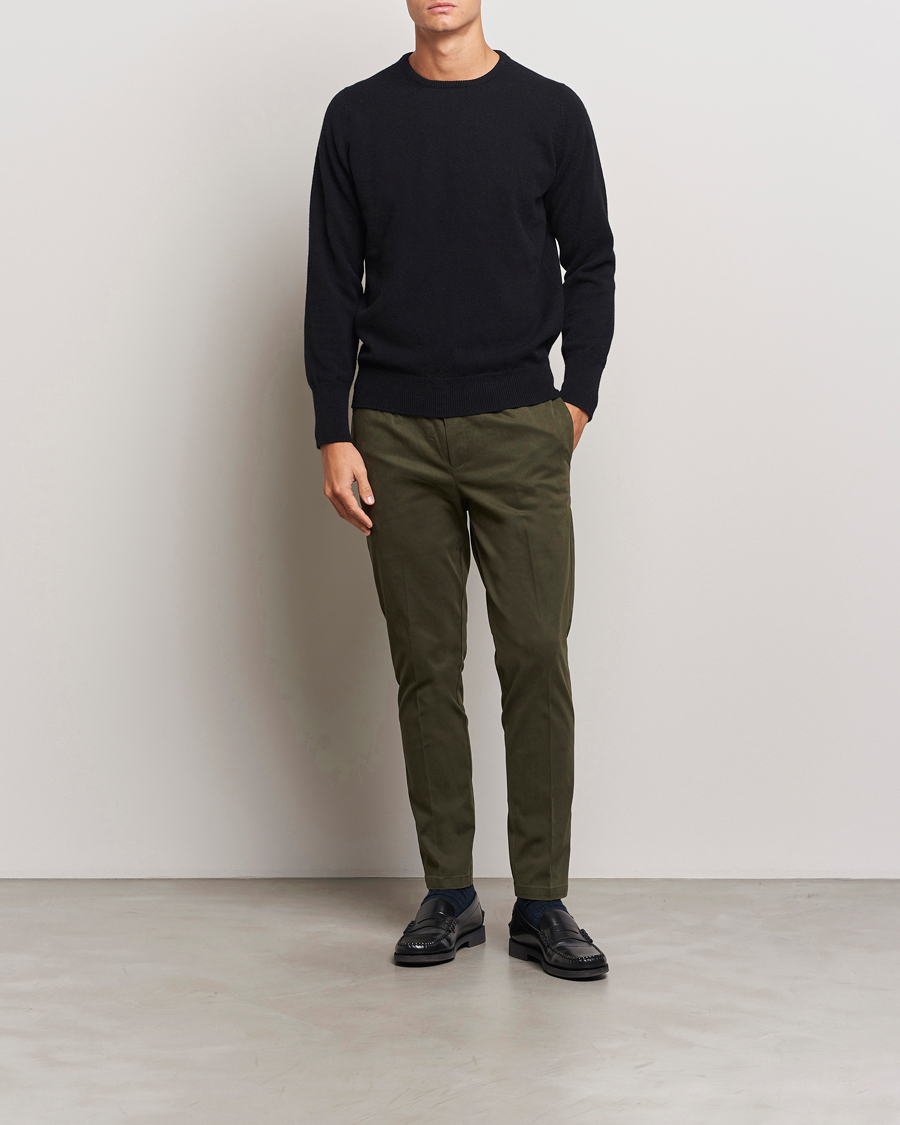 Herren | Hosen | Samsøe Samsøe | Smith Drawstring Trousers Forest Night