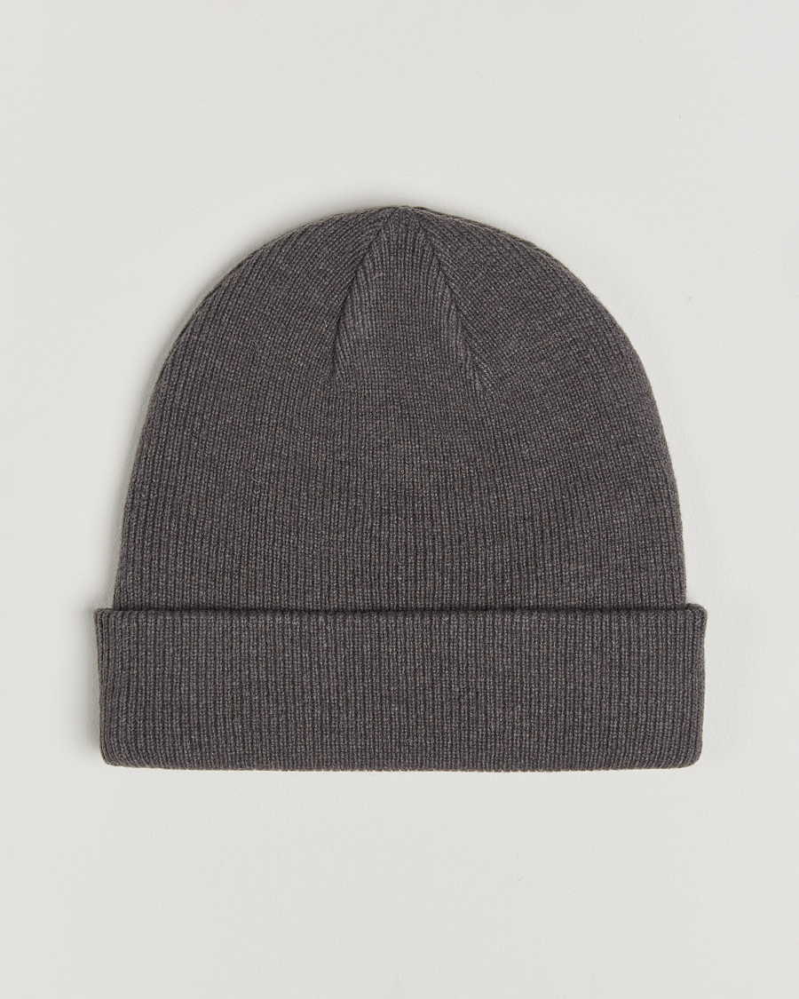 Herren | Samsøe Samsøe The Wool Beanie Volcanic Ash | Samsøe Samsøe | The Wool Beanie Volcanic Ash