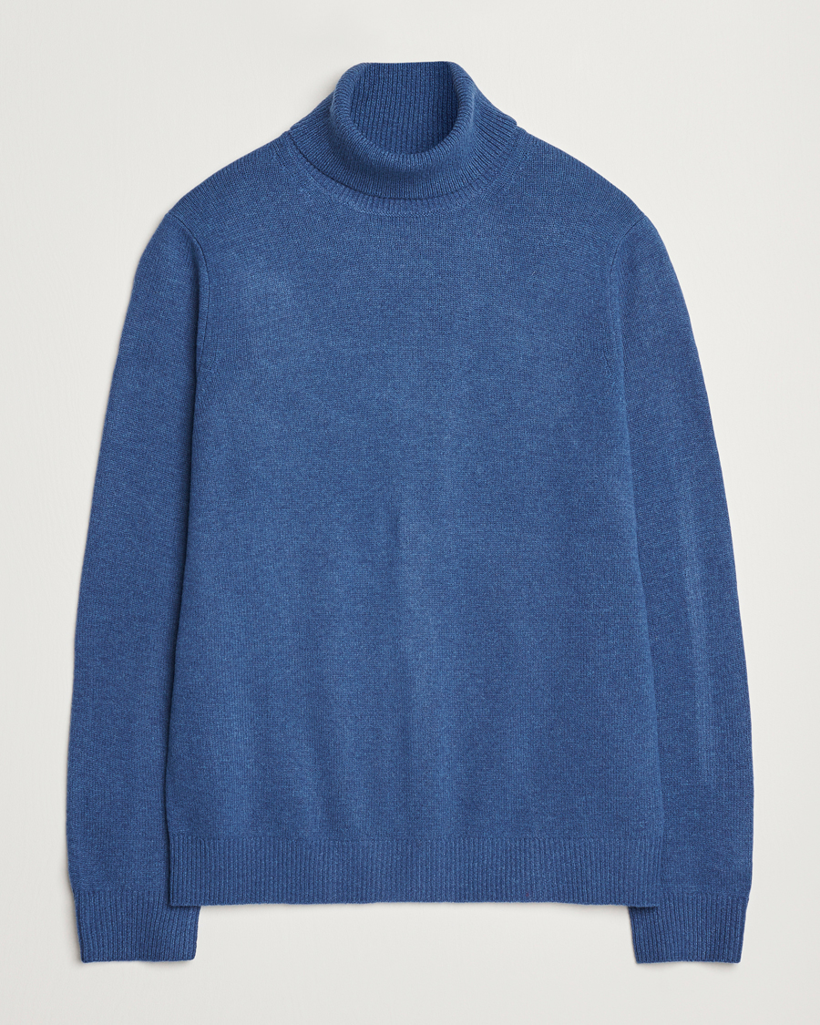 Herren | Pullover | Samsøe Samsøe | Isak Knitted Turtleneck True Navy