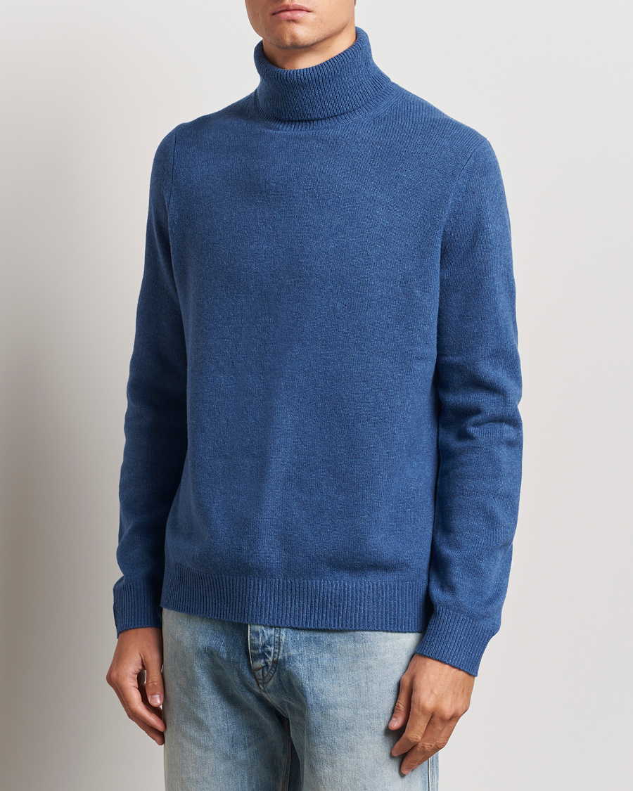 Herren | Pullover | Samsøe Samsøe | Isak Knitted Turtleneck True Navy