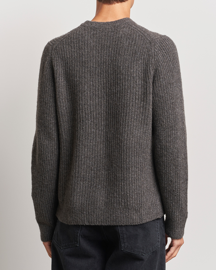Herren | Pullover | Samsøe Samsøe | Koji Rib Knitted V-Neck Volcanic Ash