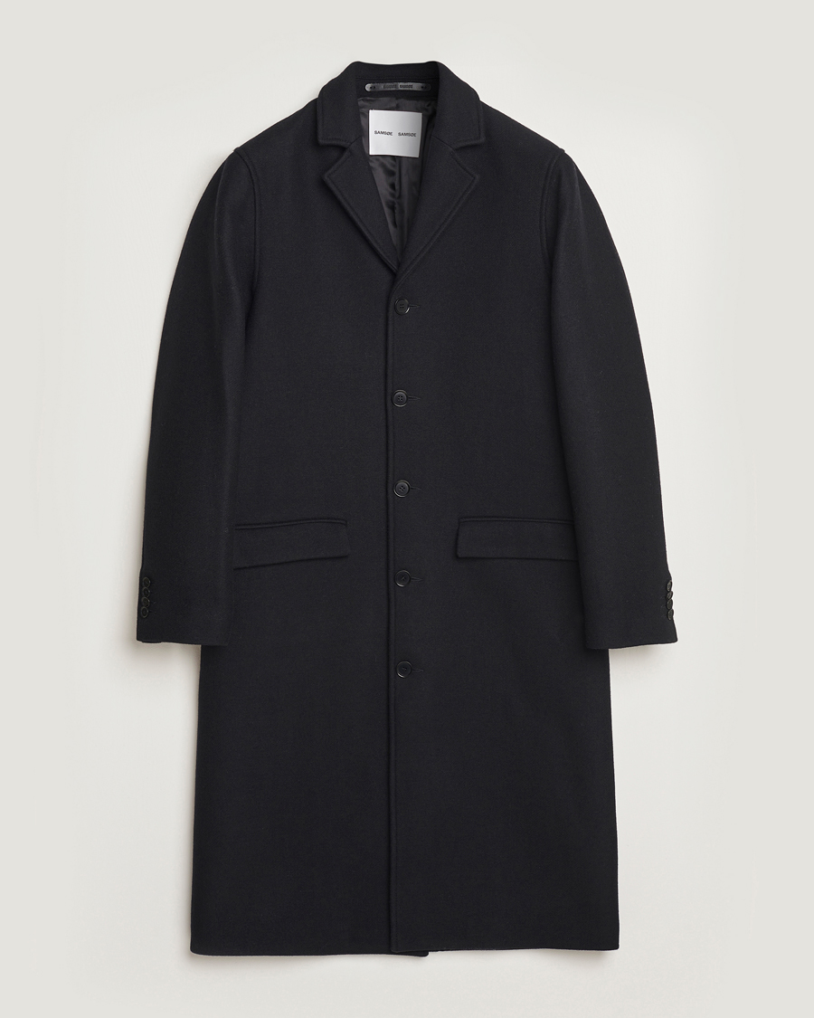 Herren | Jacken | Samsøe Samsøe | Tefsa Wool Coat Black