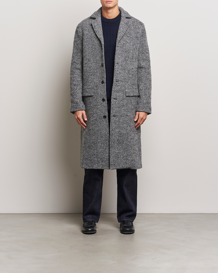 Herren | Jacken | Samsøe Samsøe | Tefsa Wool Coat Black Melange