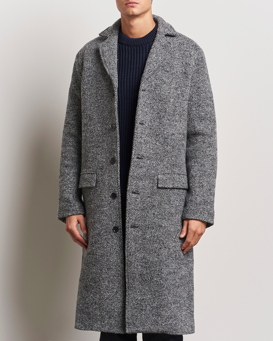 Herren | Jacken | Samsøe Samsøe | Tefsa Wool Coat Black Melange