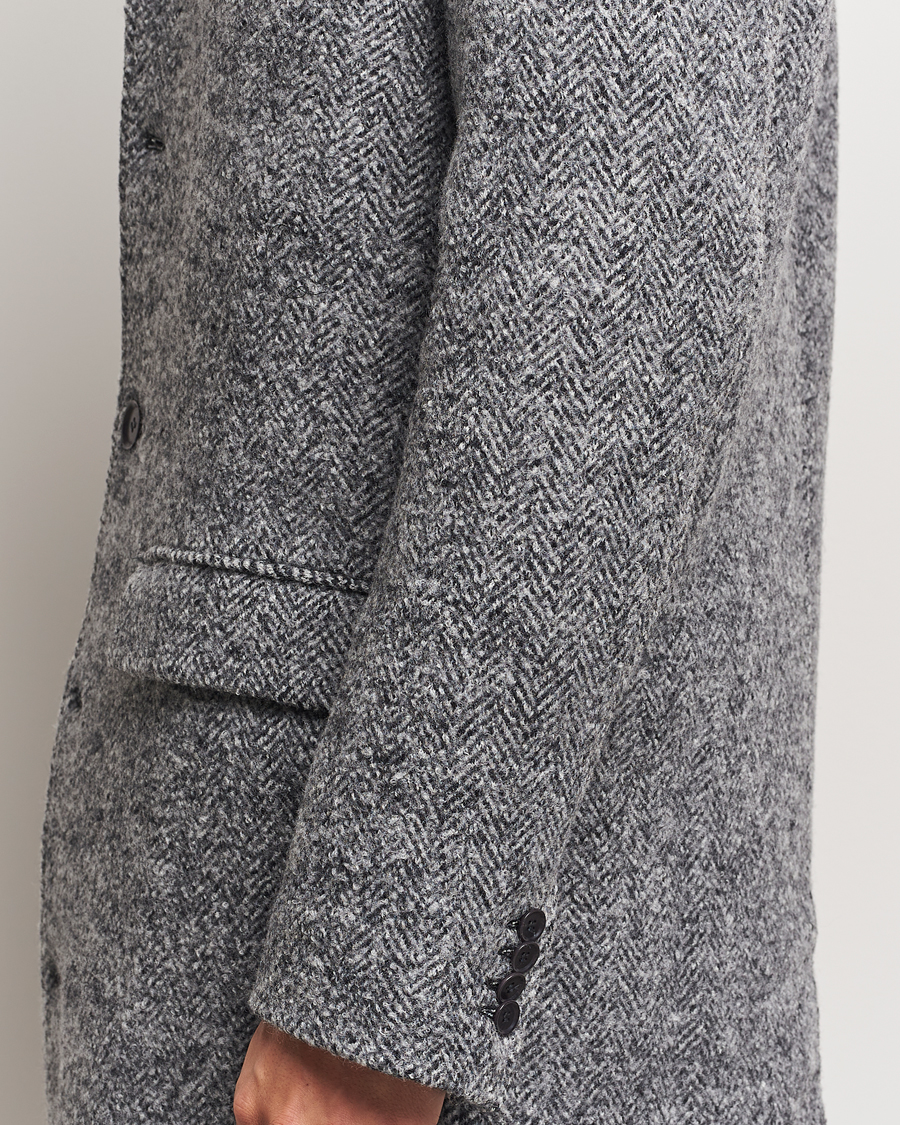 Herren | Jacken | Samsøe Samsøe | Tefsa Wool Coat Black Melange