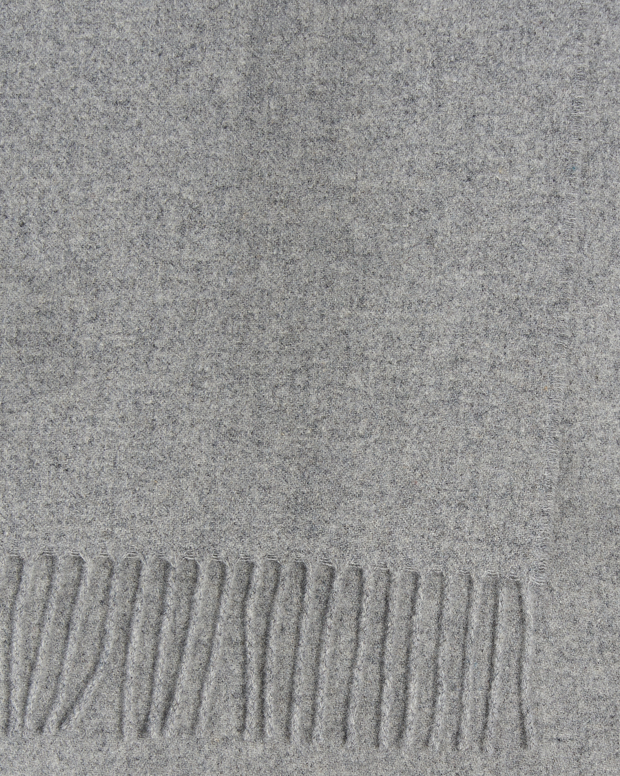 Herren | Samsøe Samsøe Efin Wool Scarf Grey Melange | Samsøe Samsøe | Efin Wool Scarf Grey Melange