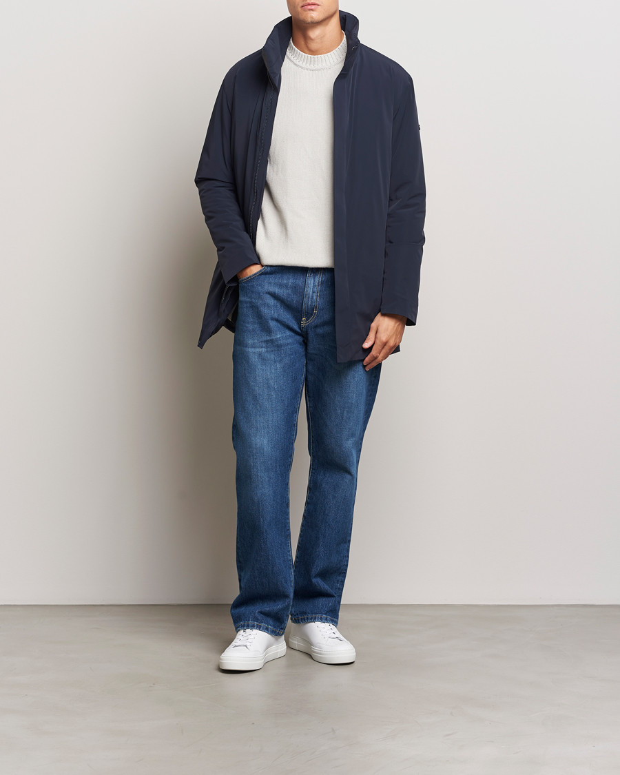 Herren | Jacken | Scandinavian Edition | Town II Waterproof Lightweight Coat Midnight Blue