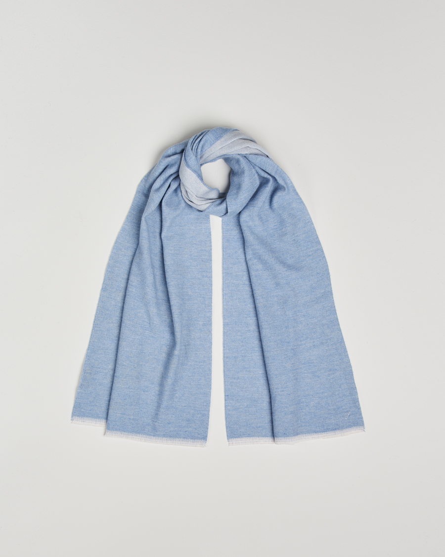 Herren | Stenströms Wool Scarf Light Blue | Stenströms | Wool Scarf Light Blue