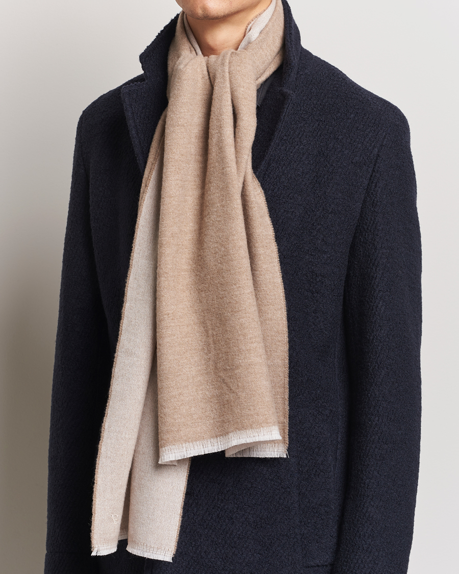 Herren | Stenströms Wool Scarf Beige | Stenströms | Wool Scarf Beige