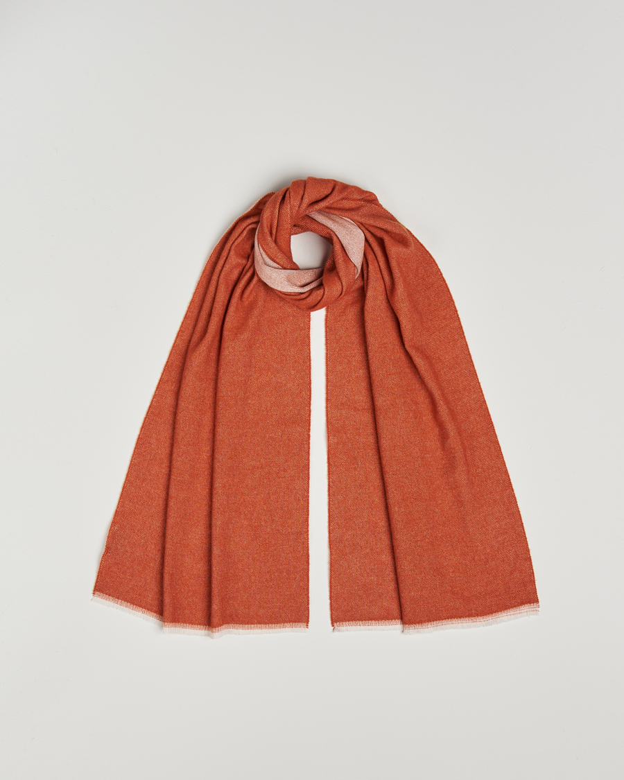 Herren | Stenströms Wool Scarf Orange | Stenströms | Wool Scarf Orange