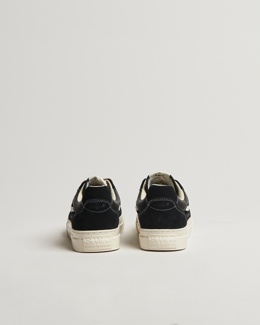 Herren | Sneaker | Stepney Workers Club | Pearl S-Strike Suede Sneaker Black White