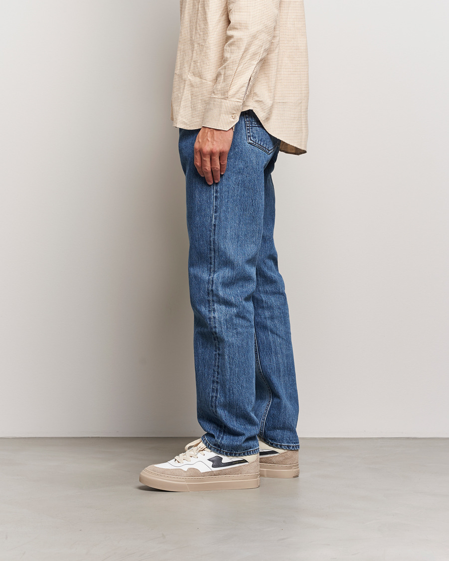 Herren | Stepney Workers Club Pearl S-Strike Leather/Suede Sneaker Winter White | Stepney Workers Club | Pearl S-Strike Leather/Suede Sneaker Winter White