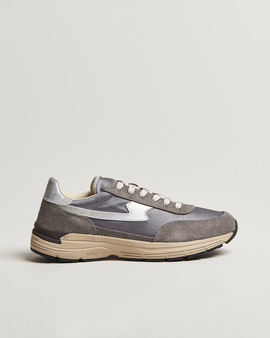 Herren | Stepney Workers Club Osier S-Strike Runner Sneaker Dark Silver | Stepney Workers Club | Osier S-Strike Runner Sneaker Dark Silver