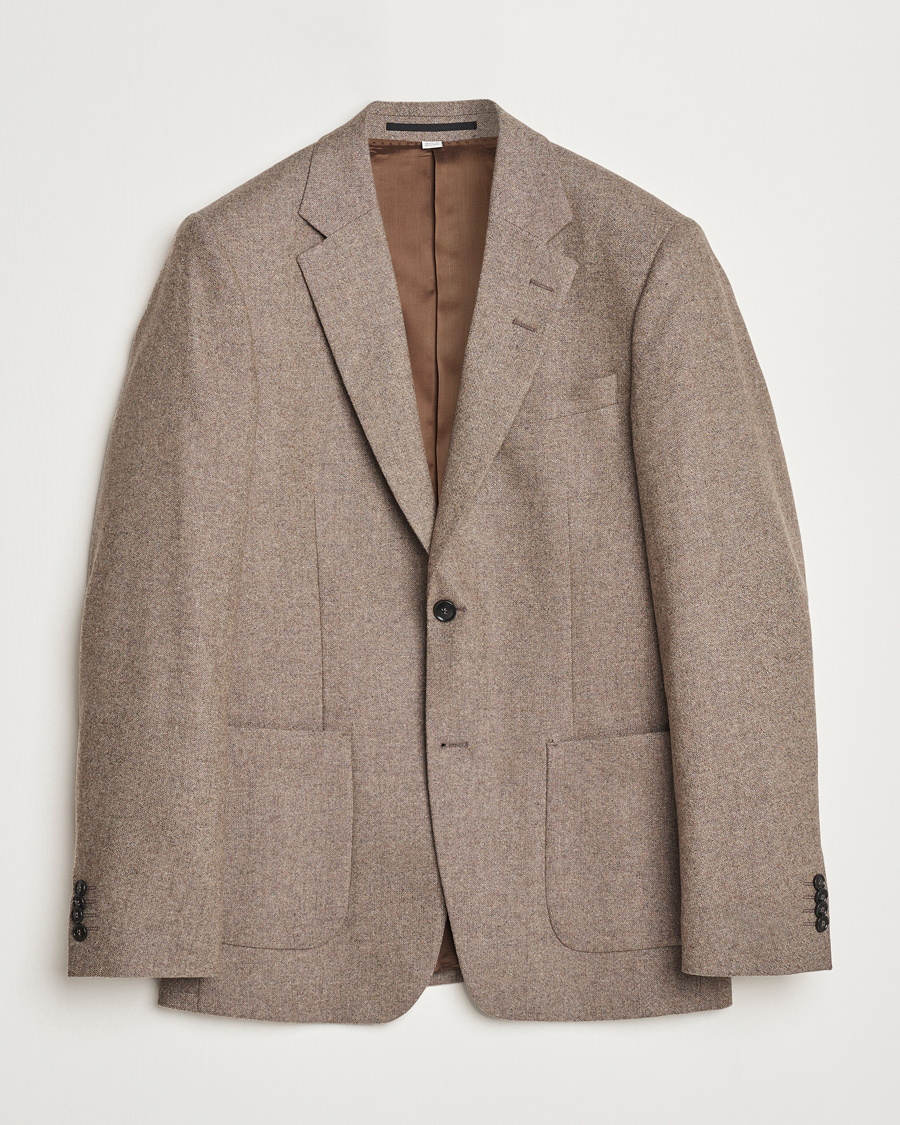 Herren | Sakkos | Tiger of Sweden | Justin Brushed Wool Blazer Burlywood