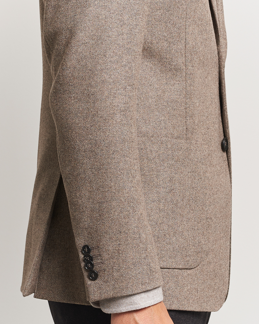 Herren | Sakkos | Tiger of Sweden | Justin Brushed Wool Blazer Burlywood
