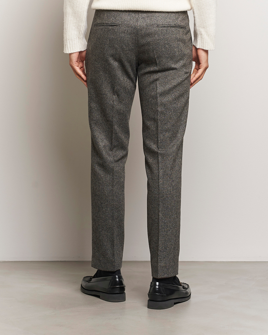 Herren | Hosen | Tiger of Sweden | Tenuta Brushed Wool Trousers Turkish Coffee